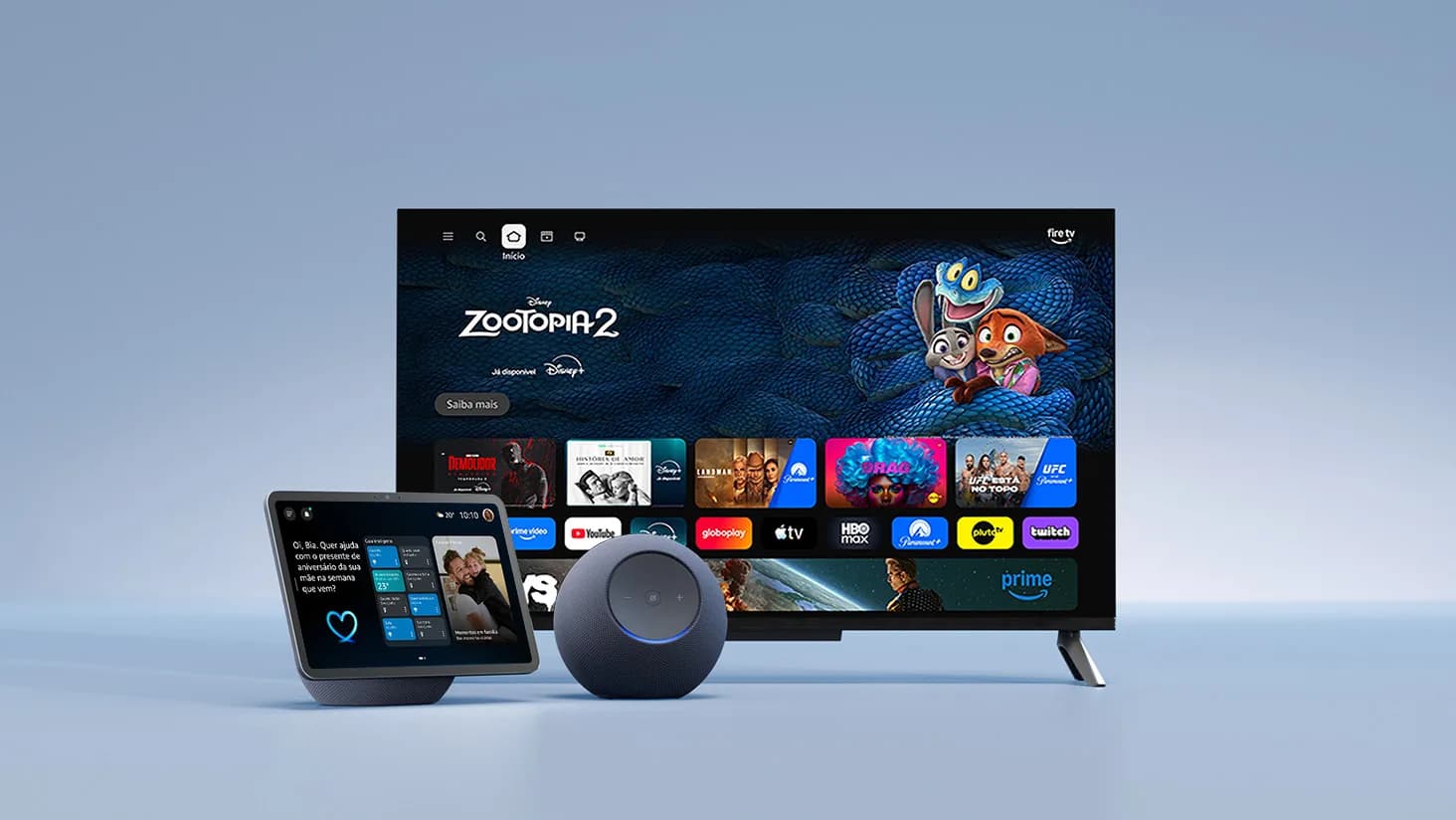 Projetado para a Alexa+